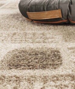 Tapis retro - City Chic marron - close up, thumbnail Tapis retro - City Chic marron - close up, thumbnail