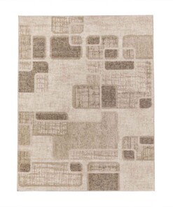 Tapis retro - City Chic marron - overzicht