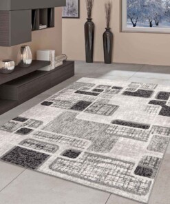 Tapis retro - City Chic gris - sfeer