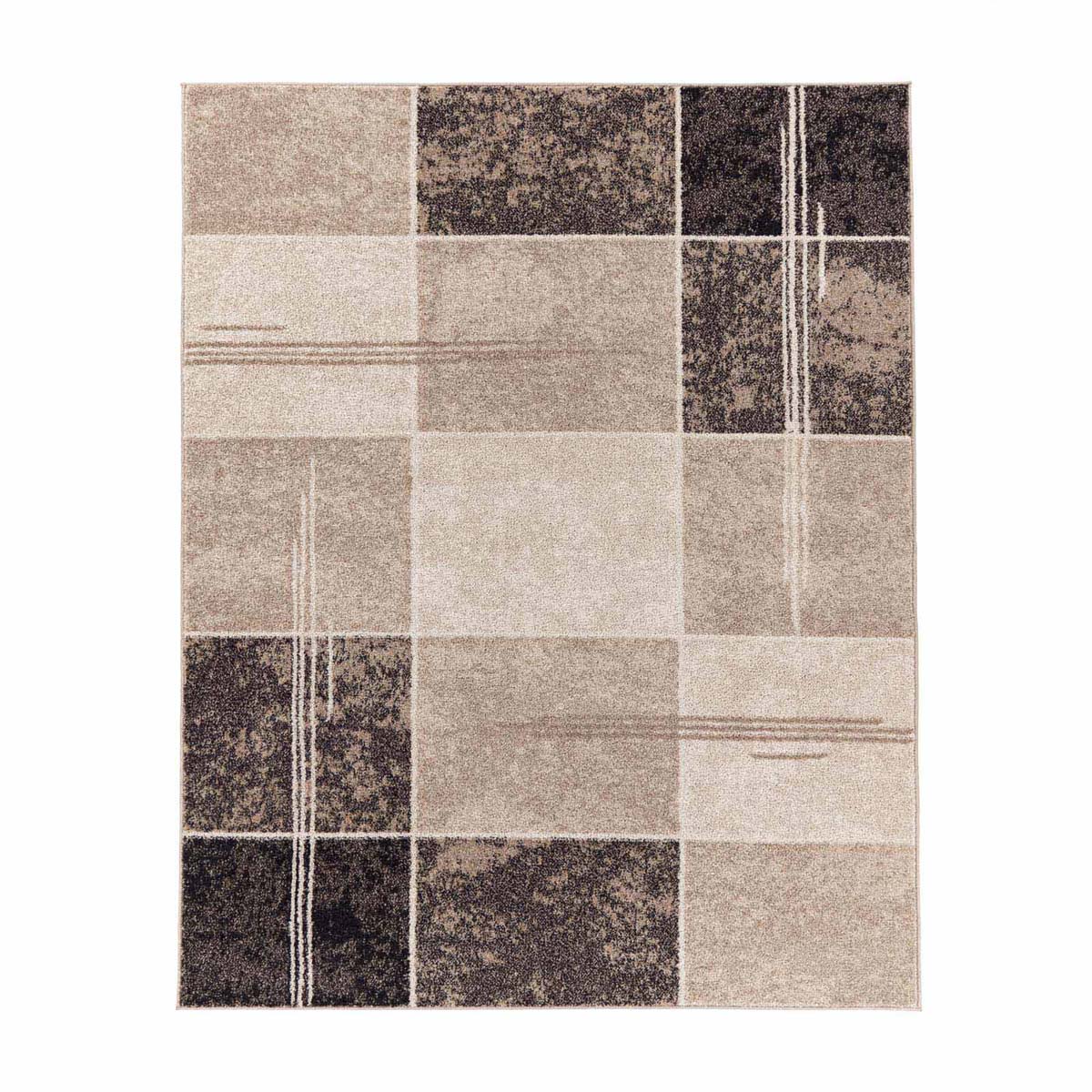 Tapis carreaux - City Chic marron - overzicht Tapis carreaux - City Chic marron - overzicht