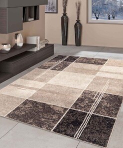 Tapis carreaux - City Chic marron - sfeer
