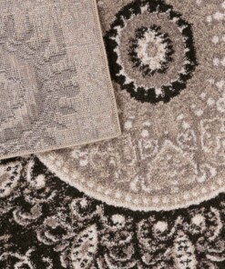 Tapis moderne - City Chic No.1 marron - close up, thumbnail