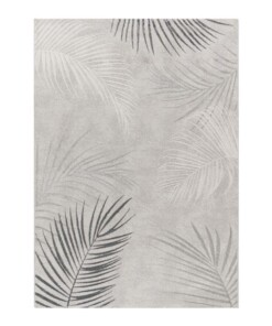 Tapis poil ras​ - Tropical Palms gris - overzicht