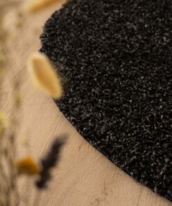 Tapis ovale poils longs - Shaggy Trend anthracite - close up, thumbnail Tapis ovale poils longs - Shaggy Trend anthracite - close up, thumbnail