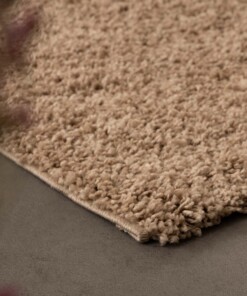 Tapis Carré poils longs Shaggy Trend - beige - close up, thumbnail Tapis Carré poils longs Shaggy Trend - beige - close up, thumbnail