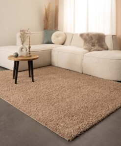 Tapis poils longs Shaggy Trend - beige - sfeer, thumbnail