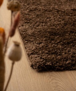 Tapis poils longs Shaggy Trend - marron - close up, thumbnail Tapis poils longs Shaggy Trend - marron - close up, thumbnail