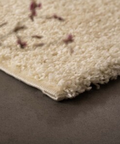 Tapis de couloir poils longs Shaggy Trend - Crème - close up, thumbnail Tapis de couloir poils longs Shaggy Trend - Crème - close up, thumbnail