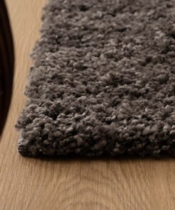 Tapis Carré poils longs Shaggy Trend - gris - close up, thumbnail Tapis Carré poils longs Shaggy Trend - gris - close up, thumbnail