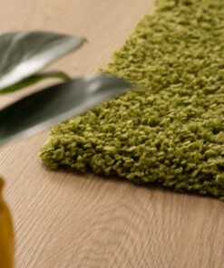 Tapis poils longs Shaggy Trend - vert - close up, thumbnail Tapis poils longs Shaggy Trend - vert - close up, thumbnail