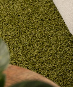Tapis poils longs Shaggy Trend - vert - close up, thumbnail Tapis poils longs Shaggy Trend - vert - close up, thumbnail