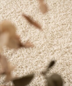 Tapis ovale poils longs - Shaggy Trend ivoire - close up, thumbnail Tapis ovale poils longs - Shaggy Trend ivoire - close up, thumbnail