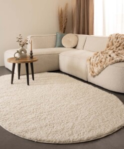 Tapis ovale poils longs - Shaggy Trend ivoire - sfeer, thumbnail