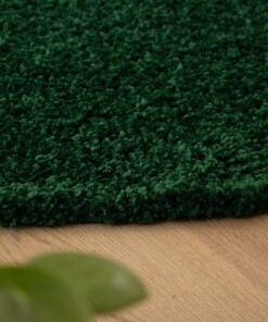 Tapis ovale poils longs - Shaggy Trend vert émeraude - close up, thumbnail Tapis ovale poils longs - Shaggy Trend vert émeraude - close up, thumbnail