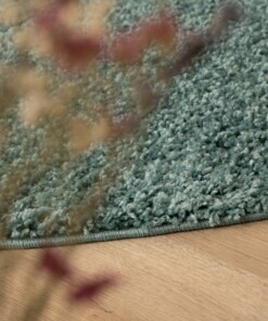 Tapis rond poils longs Shaggy Trend - bleu clair - close up, thumbnail Tapis rond poils longs Shaggy Trend - bleu clair - close up, thumbnail