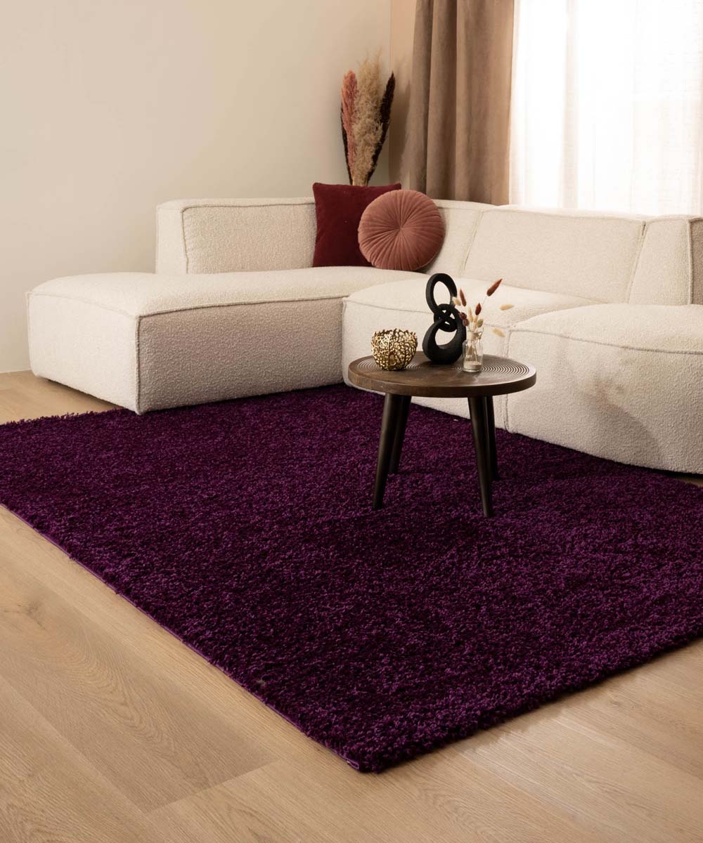 Tapis poils longs Shaggy Trend - violet - sfeer Tapis poils longs Shaggy Trend - violet - sfeer