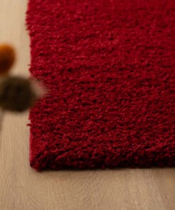 Tapis poils longs Shaggy Trend - rouge - close up, thumbnail Tapis poils longs Shaggy Trend - rouge - close up, thumbnail