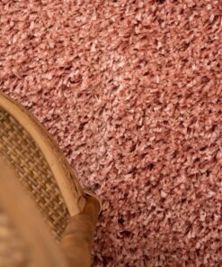 Tapis poils longs Shaggy Trend - rose - close up, thumbnail Tapis poils longs Shaggy Trend - rose - close up, thumbnail