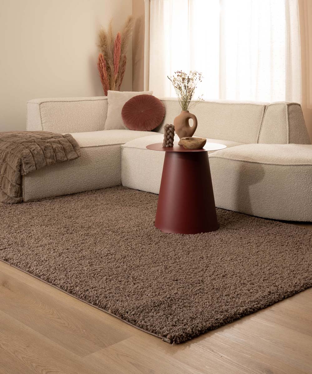 Tapis poils longs Shaggy Trend - taupe - sfeer Tapis poils longs Shaggy Trend - taupe - sfeer
