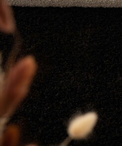 Tapis Carré poils longs Shaggy Trend - noir - close up, thumbnail Tapis Carré poils longs Shaggy Trend - noir - close up, thumbnail