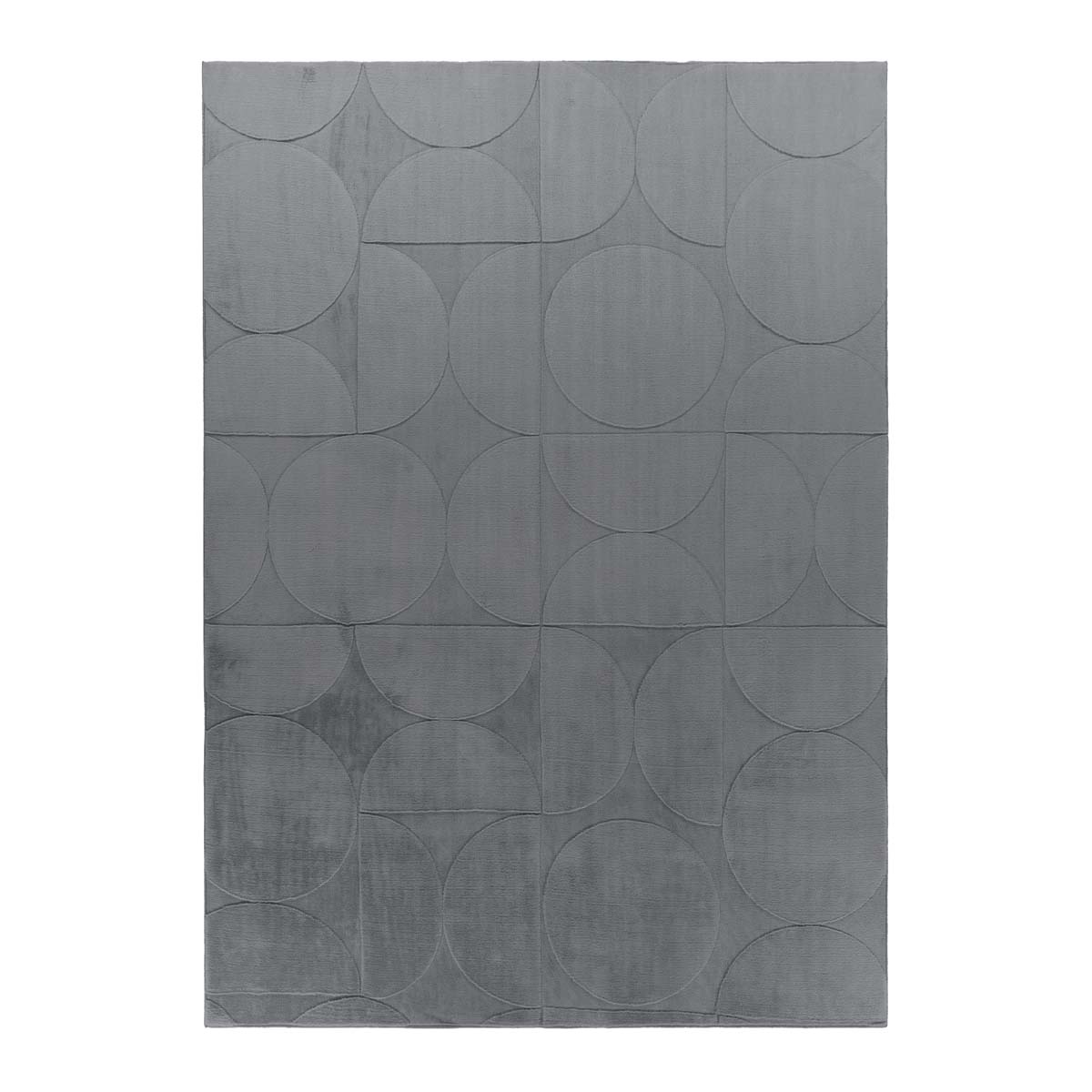 Tapis doux - Emily Circles anthracite - overzicht Tapis doux - Emily Circles anthracite - overzicht