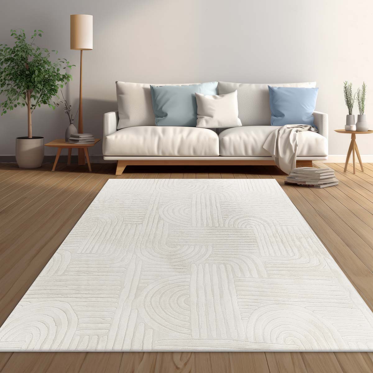 Tapis doux - Emily Geometric crème - sfeer Tapis doux - Emily Geometric crème - sfeer