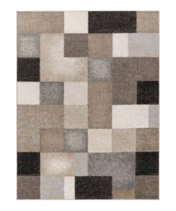Tapis moderne poil ras - Urban beige - overzicht