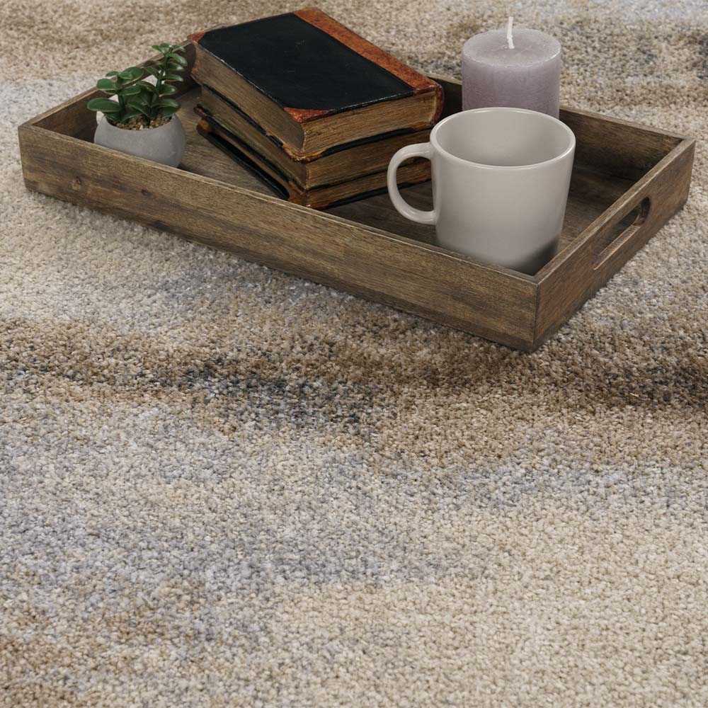 Tapis abstrait - Fusion beige - close up Tapis abstrait - Fusion beige - close up