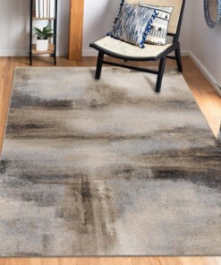 Tapis abstrait - Fusion beige - sfeer