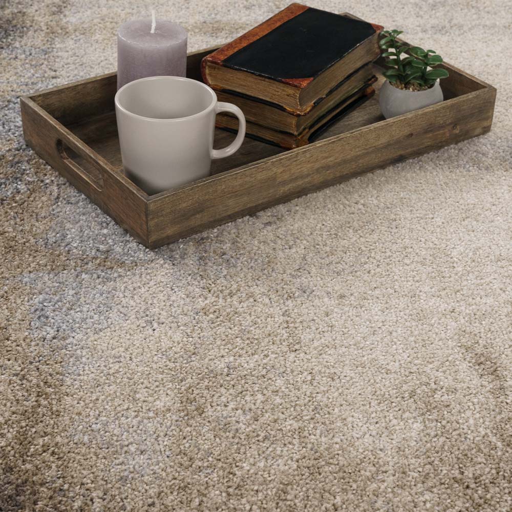 Tapis abstrait - Ardent beige - close up Tapis abstrait - Ardent beige - close up