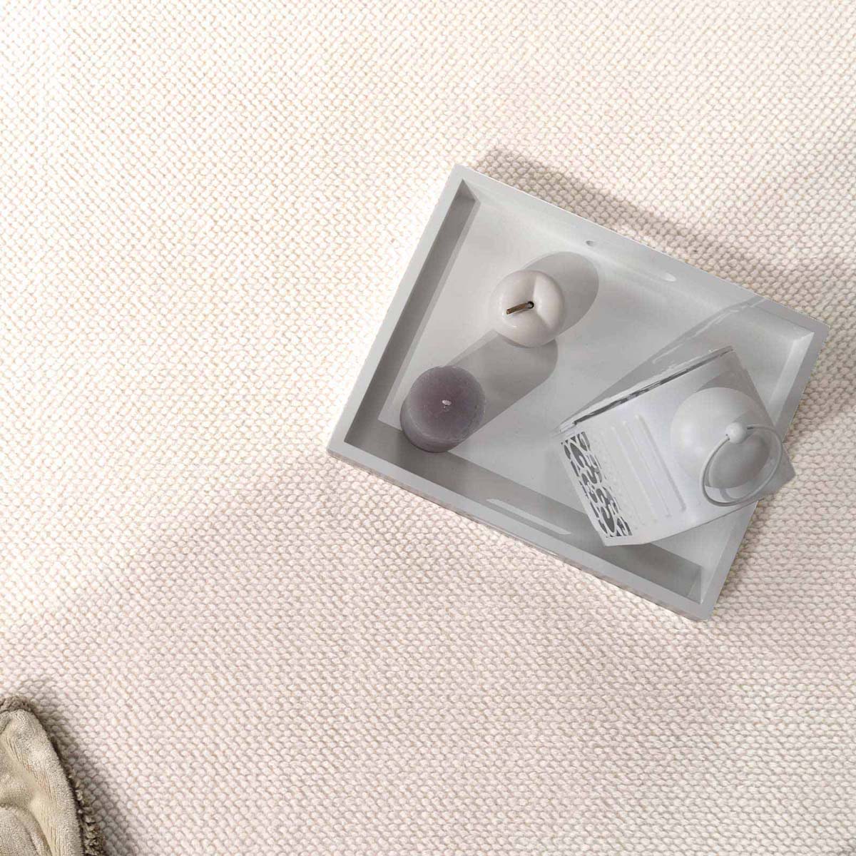 Tapis doux - Bubble crème - close up Tapis doux - Bubble crème - close up