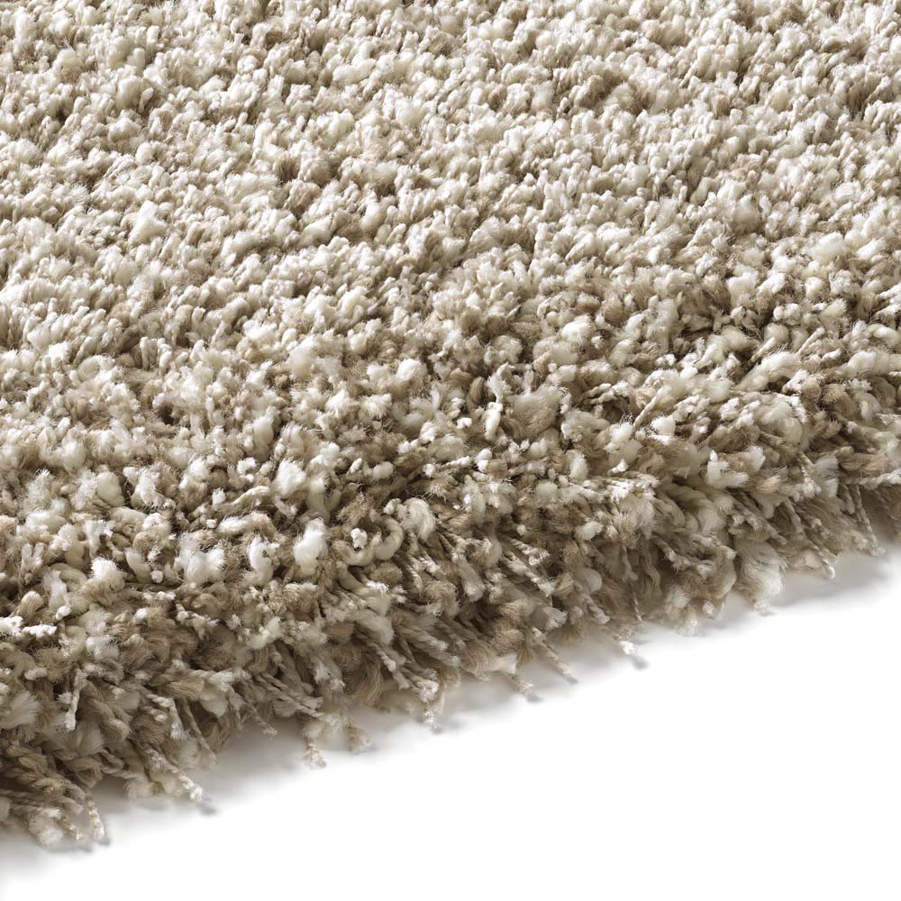 Tapis de couloir poils longs - Shaggy Prime blanc/beige - close up Tapis de couloir poils longs - Shaggy Prime blanc/beige - close up