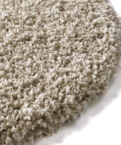 Tapis rond poils longs - Shaggy Prime blanc/beige - close up, thumbnail Tapis rond poils longs - Shaggy Prime blanc/beige - close up, thumbnail