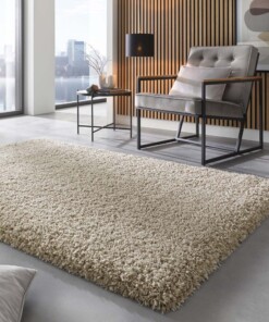 Tapis poils longs - Shaggy Prime blanc/beige - sfeer