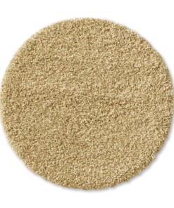 Tapis rond poils longs - Shaggy Prime or