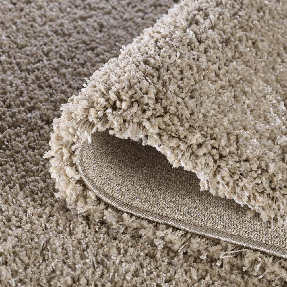 Tapis poils longs - Shaggy Prime beige - close up Tapis poils longs - Shaggy Prime beige - close up