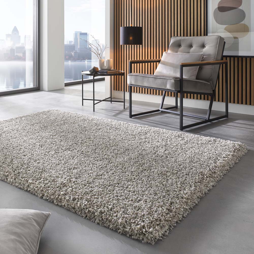 Tapis poils longs - Shaggy Prime blanc/argent - sfeer Tapis poils longs - Shaggy Prime blanc/argent - sfeer