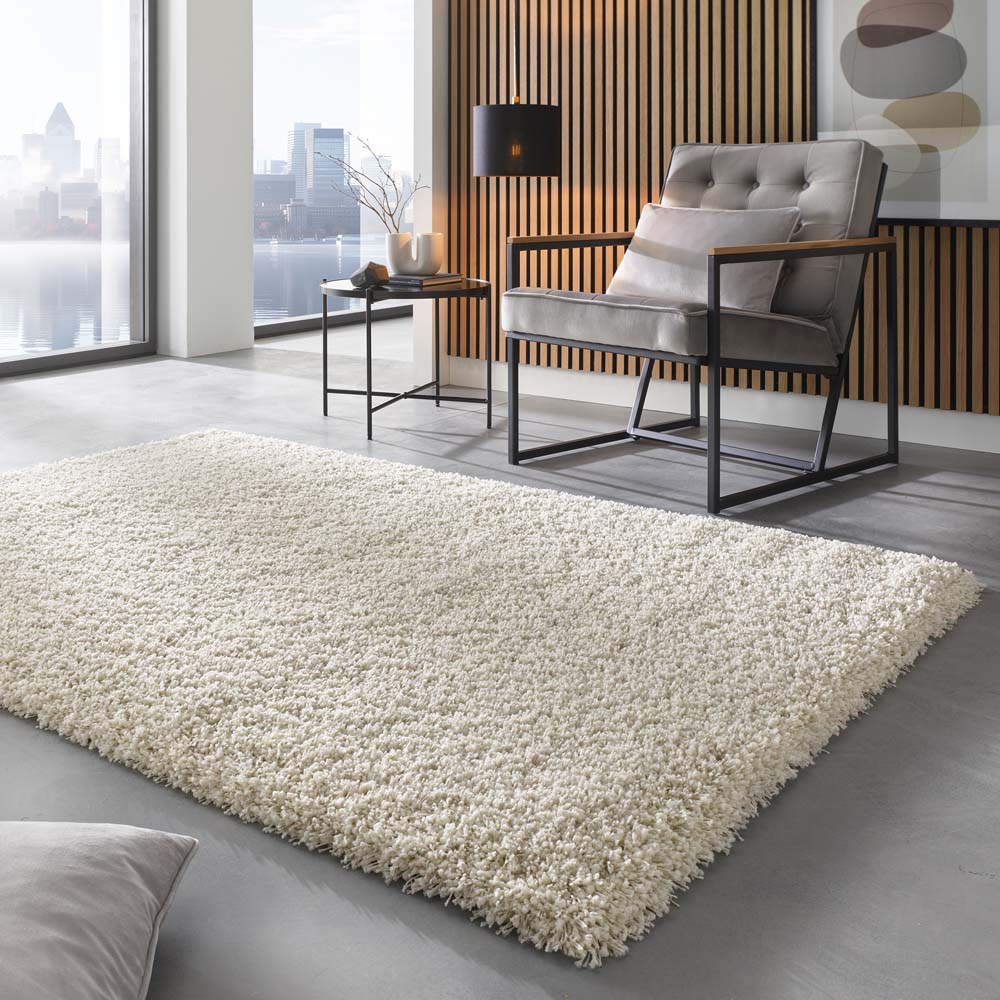 Tapis poils longs carré - Shaggy Prime crème - sfeer Tapis poils longs carré - Shaggy Prime crème - sfeer