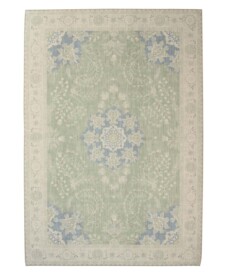 Tapis extérieur vintage - Valenca Luna vert sauge - overzicht, thumbnail