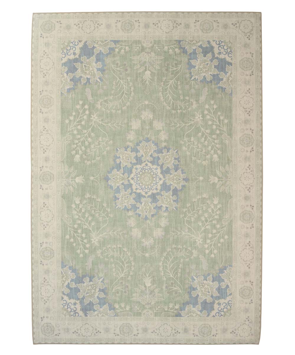 Tapis extérieur vintage - Valenca Luna vert sauge - overzicht Tapis extérieur vintage - Valenca Luna vert sauge - overzicht