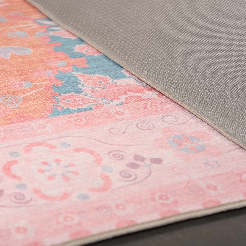 Tapis extérieur vintage - Valenca Luna terra/rose Tapis extérieur vintage - Valenca Luna terra/rose