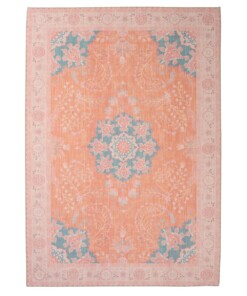 Tapis extérieur vintage - Valenca Luna terra/rose - overzicht