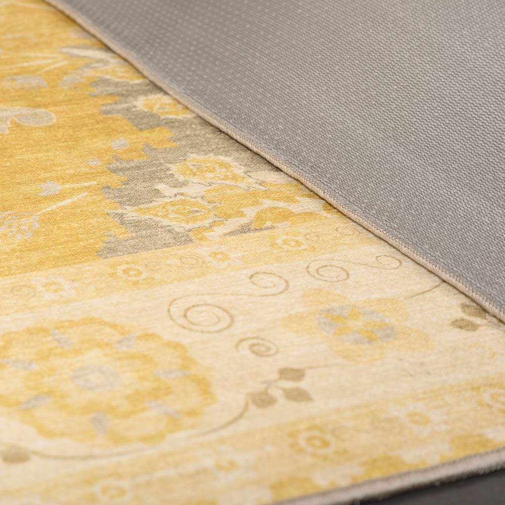 Tapis extérieur vintage - Valenca Luna jaune Tapis extérieur vintage - Valenca Luna jaune