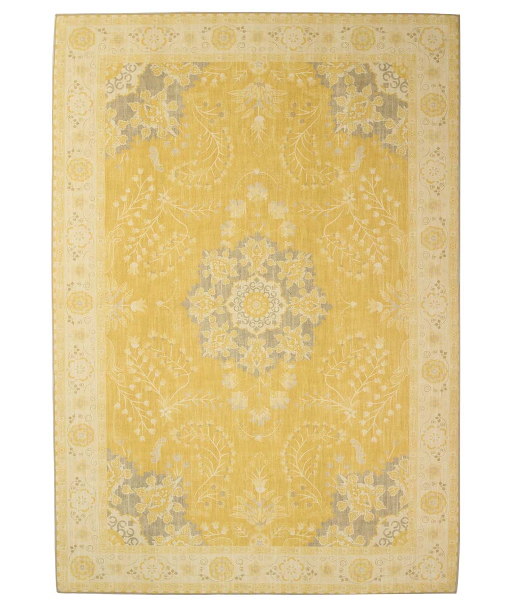 Tapis extérieur vintage - Valenca Luna jaune - overzicht Tapis extérieur vintage - Valenca Luna jaune - overzicht