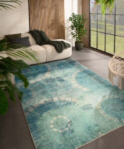 Tapis extérieur/intérieur - Valenca Aria vert menthe - sfeer