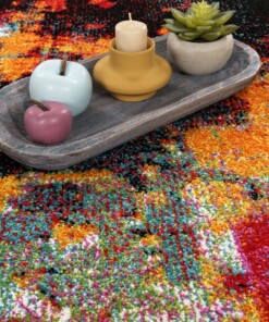 Tapis moderne - Sanah multi - close up, thumbnail Tapis moderne - Sanah multi - close up, thumbnail