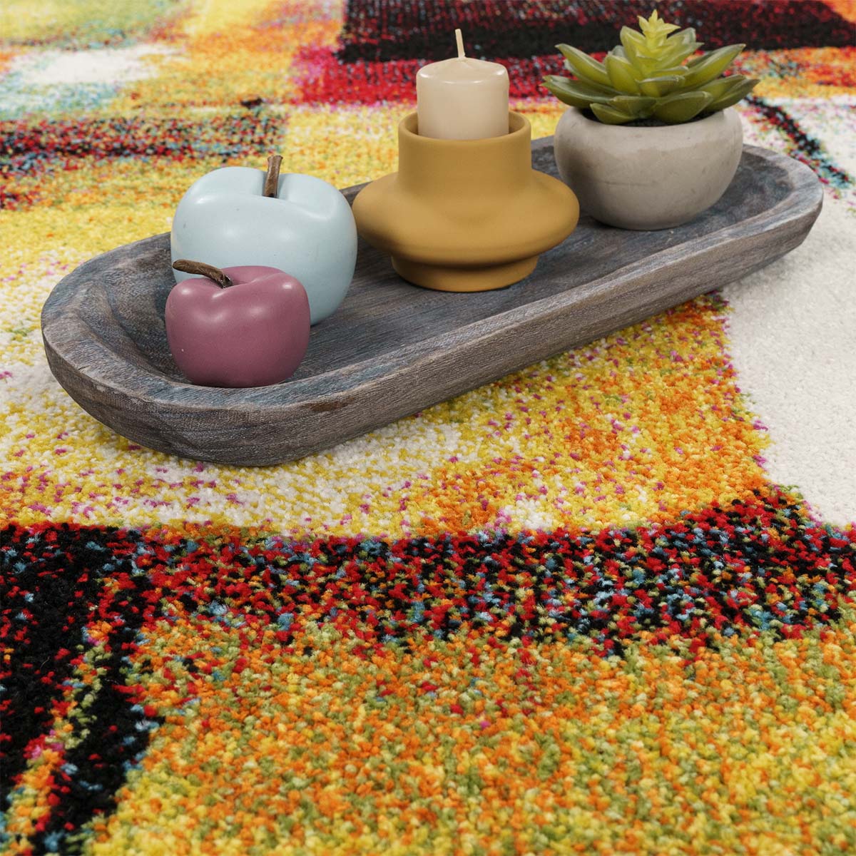 Tapis moderne - Zayn multi - close up Tapis moderne - Zayn multi - close up