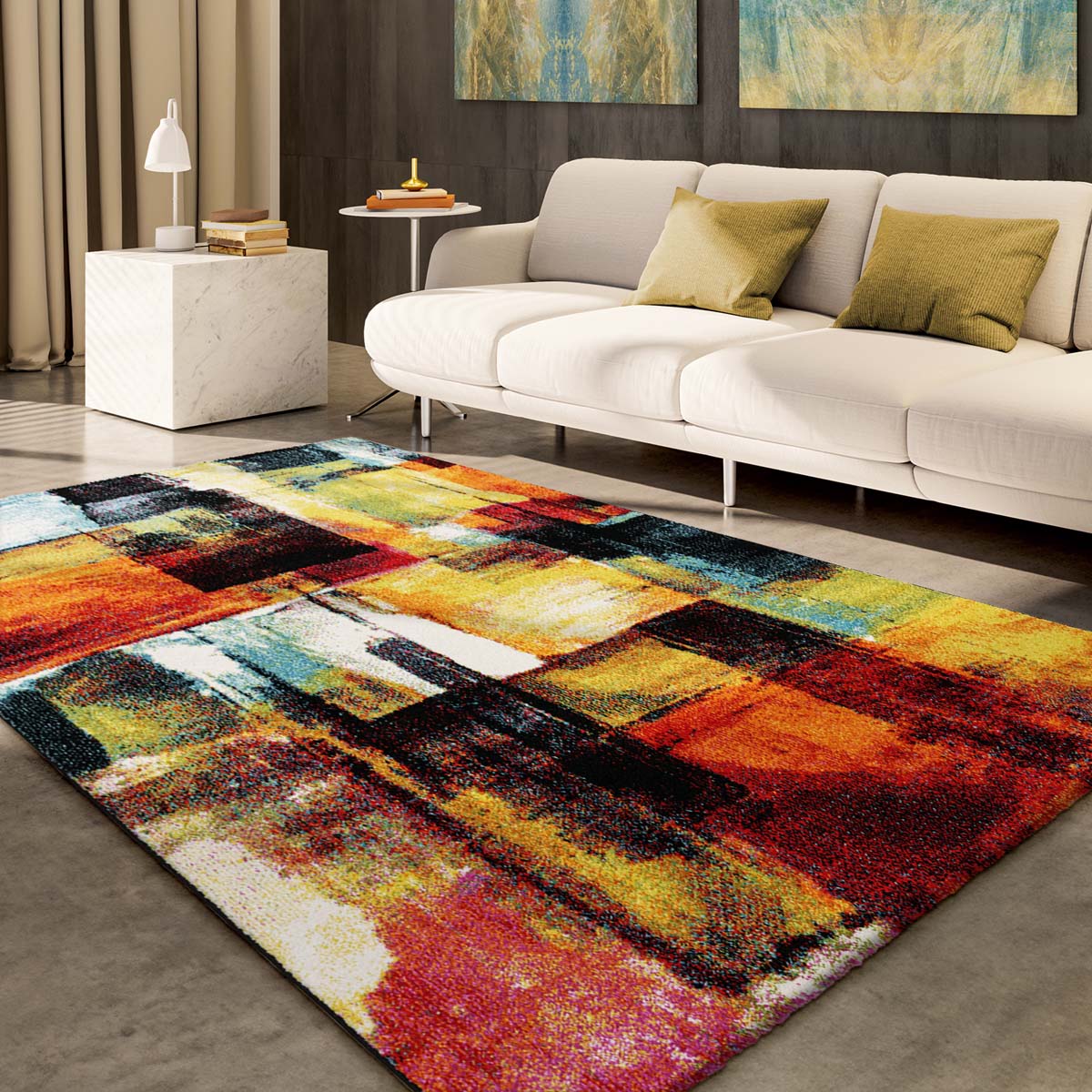 Tapis moderne - Zayn multi - sfeer Tapis moderne - Zayn multi - sfeer