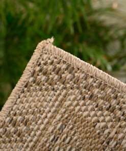 Tapis de balcon aspect jute Sunny Contour - beige - close up, thumbnail Tapis de balcon aspect jute Sunny Contour - beige - close up, thumbnail
