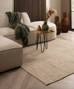 Tapis laine carré - Ulstein naturel/gris - sfeer